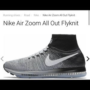 Men’s Nike Zoom Out running shoes (Grey&Black)